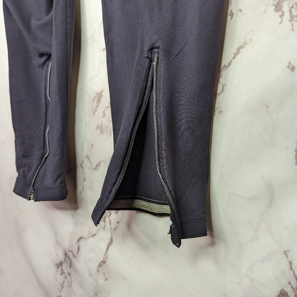 REI Legging Men Size Large Black Zip Leg Baselayer Running - Picture 8 of 11
